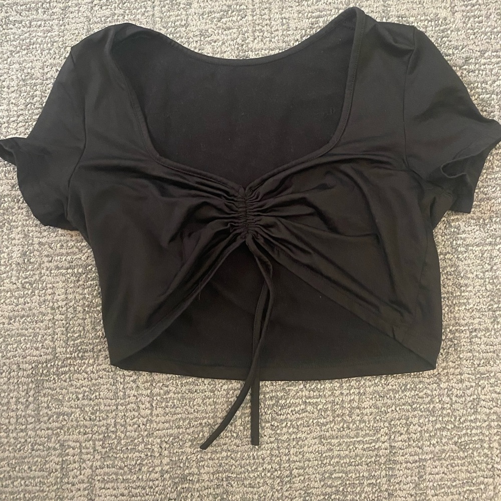 Y2K Ruched Top